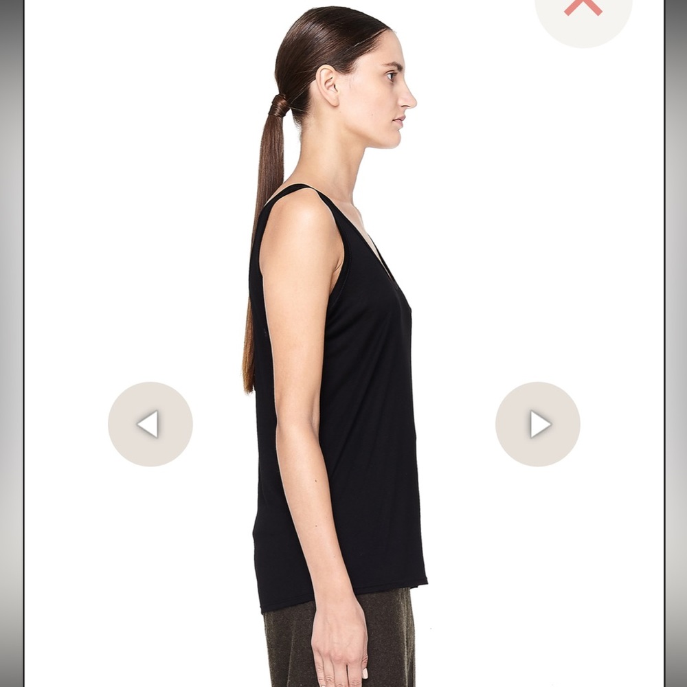 The Row Light Beige Thomason Tank Top - Picture 8 of 9